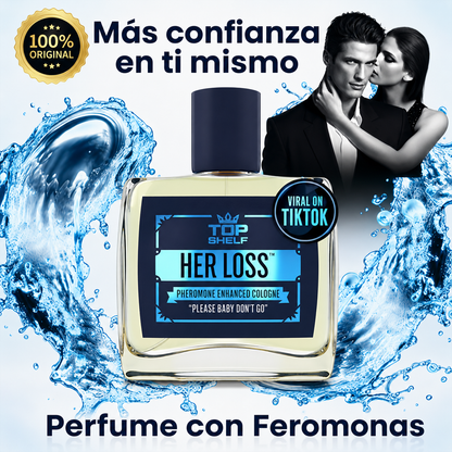 ¡Deja de ser Invisible! - "Her Loss®" Perfume con Feromonas para Hombres 💎